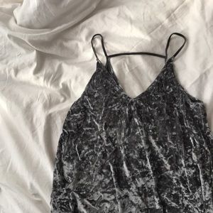 Velvet party tank